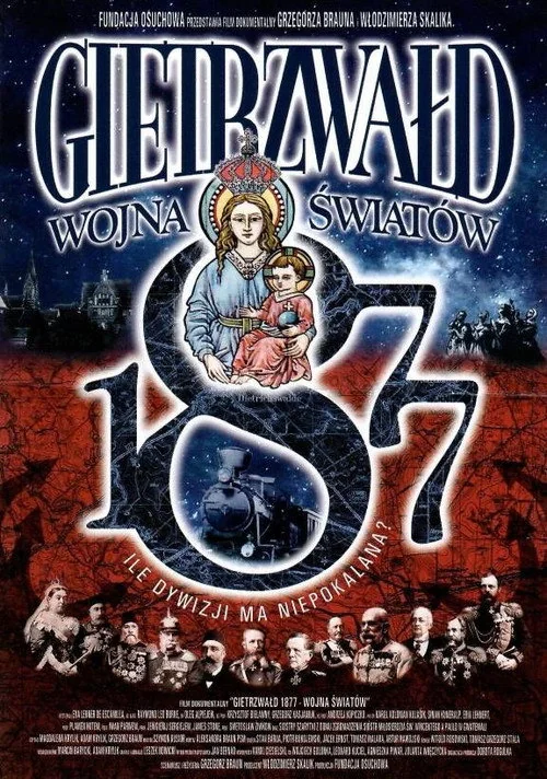 Plakat: Gietrzwałd 1877. Wojna światów