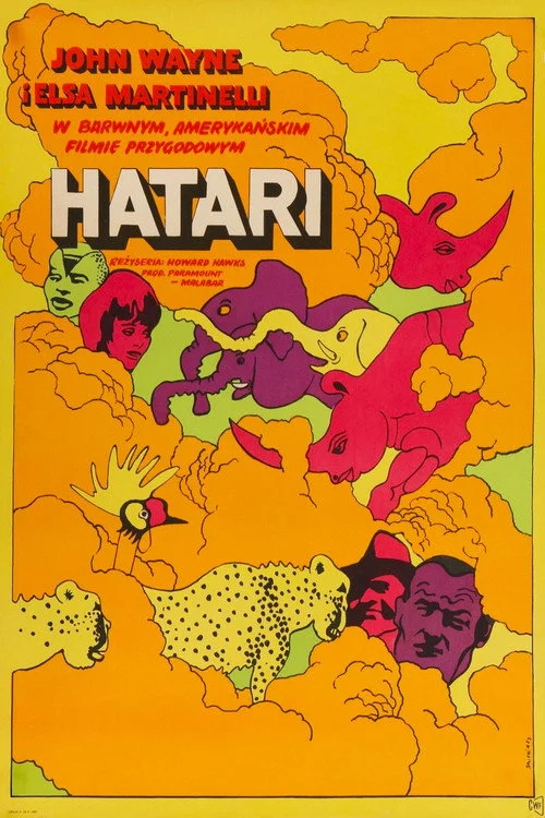Plakat: Hatari!