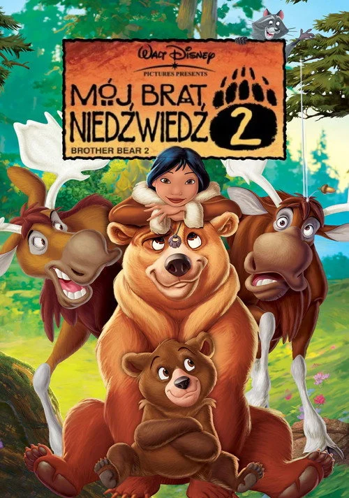 Plakat: Mój brat niedźwiedź 2