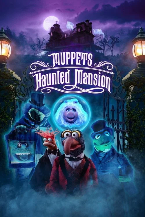 Plakat: Muppety w Nawiedzonym Dworze