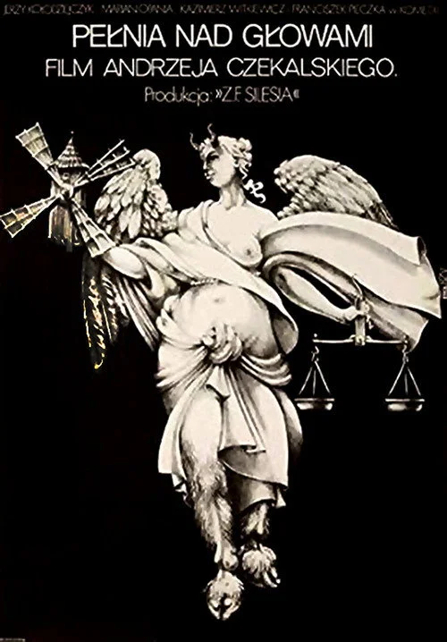 Plakat: Pełnia nad głowami