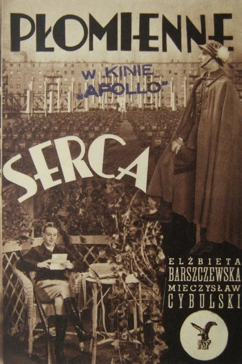 Plakat: Płomienne serca