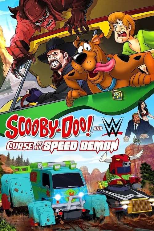Plakat: Scooby-Doo i WWE: Potworny wyścig