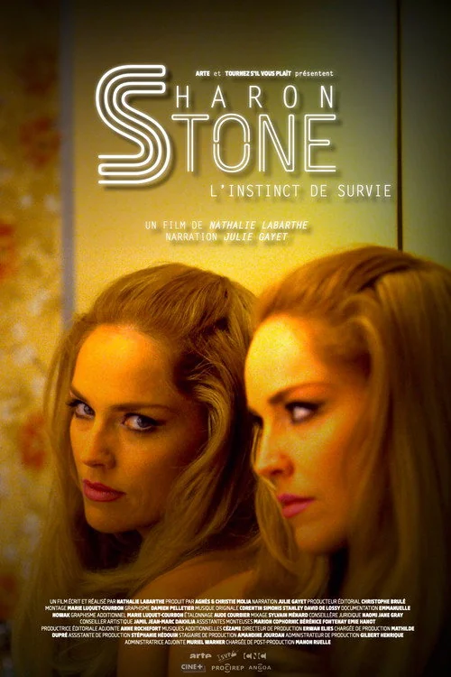 Plakat: Sharon Stone. Instynkt przetrwania