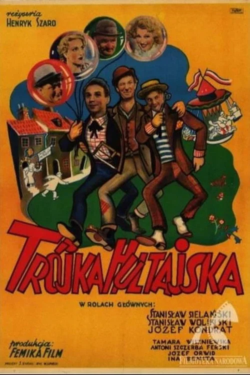 Plakat: Trójka hultajska