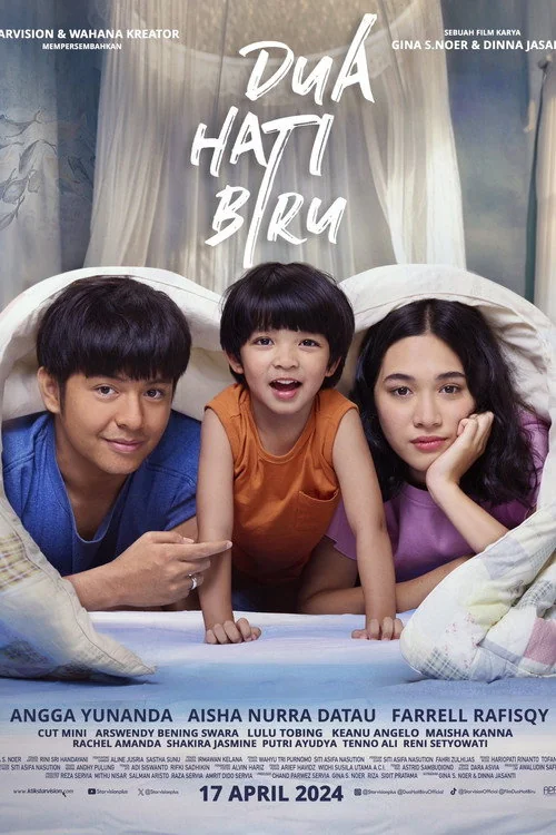 Plakat: Two Blue Hearts