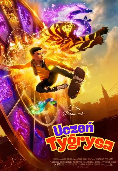 Plakat: Uczeń tygrysa