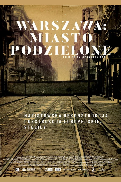 Plakat: Warszawa: miasto podzielone