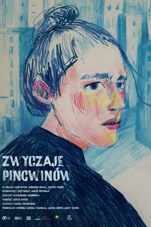 Plakat: Zwyczaje pingwinów