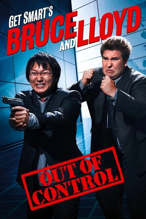 Plakat: Bruce i Lloyd dorywają Smarta