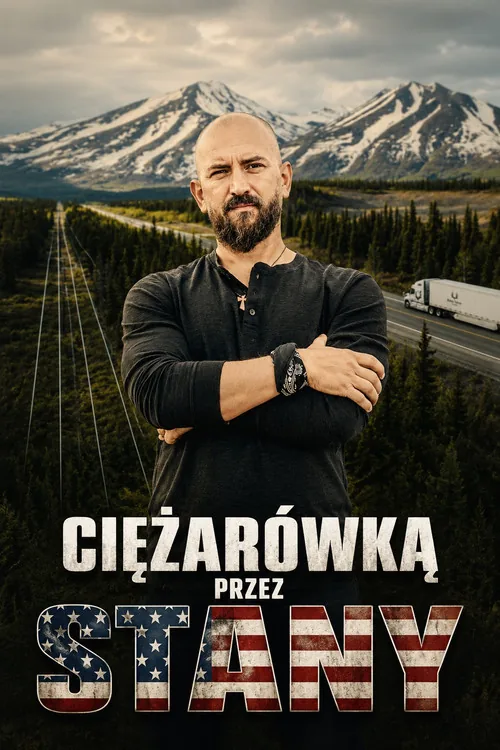 Plakat: Ciężarówką przez Stany