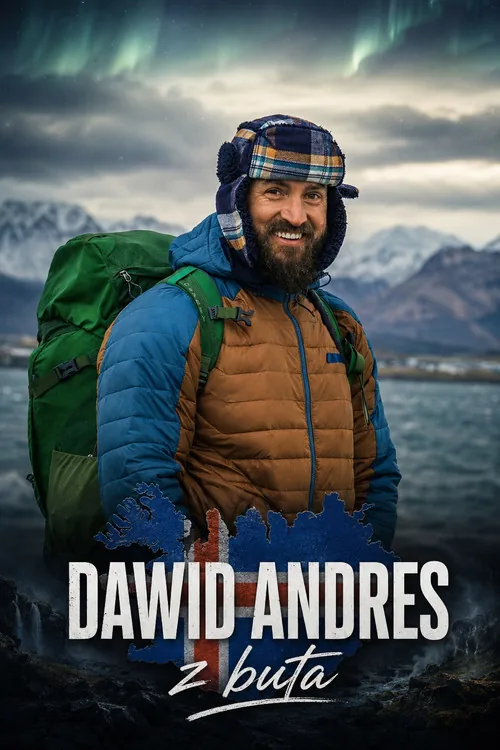 Plakat: Dawid Andres z buta