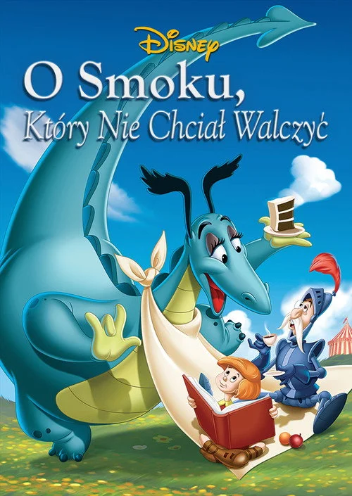 Plakat: O smoku, który nie chciał walczyć
