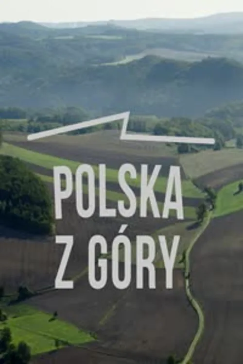 Plakat: Polska z góry
