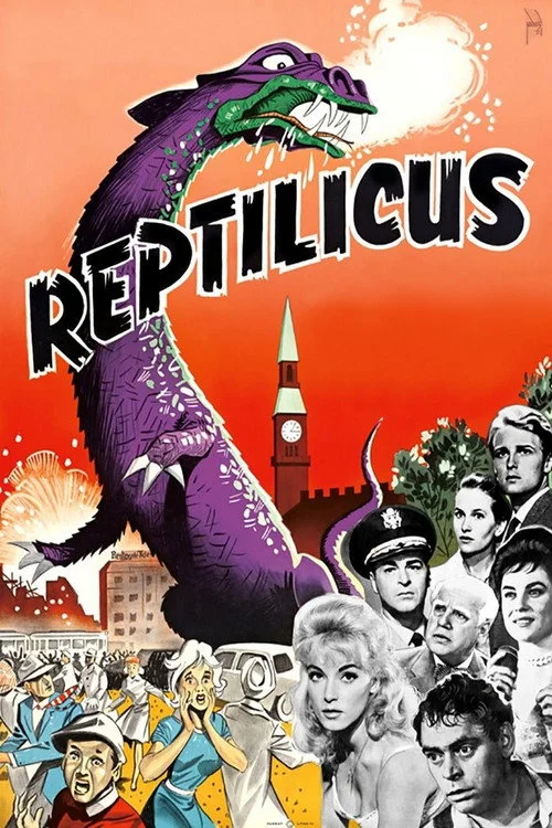 Plakat: Reptilicus