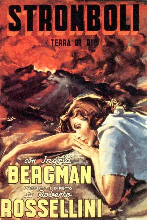 Plakat: Stromboli, ziemia Boga
