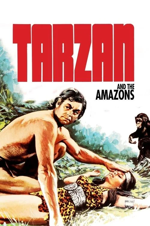 Plakat: Tarzan i Amazonki