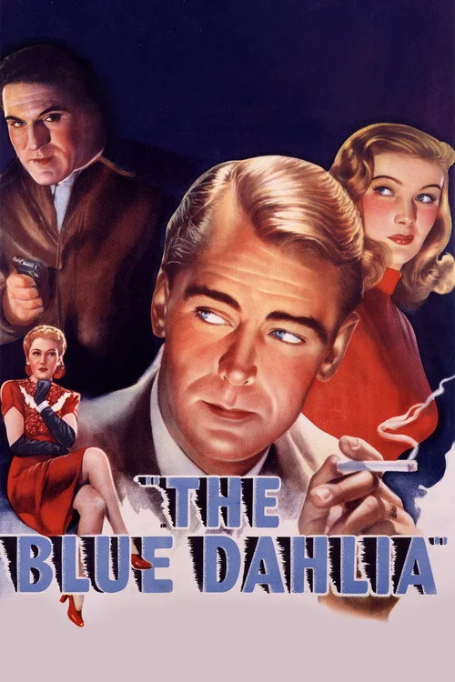 Plakat: The Blue Dahlia