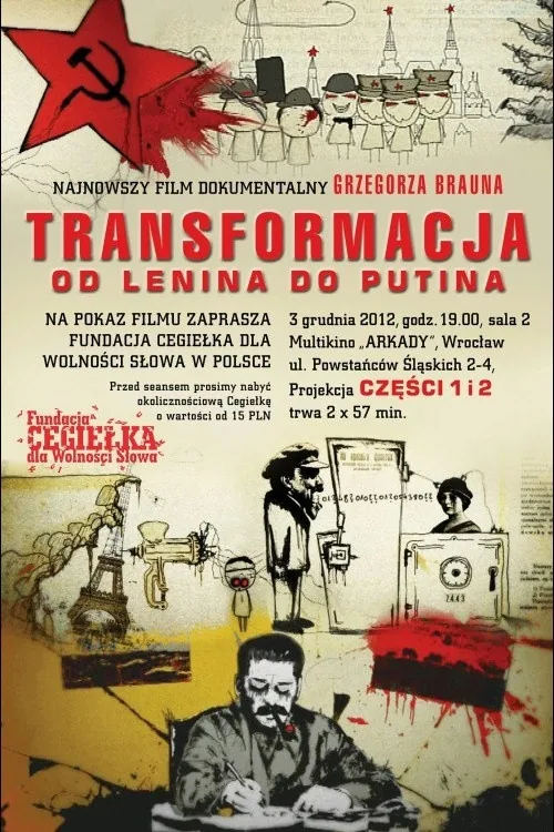 Plakat: Transformacja - Od Lenina do Putina