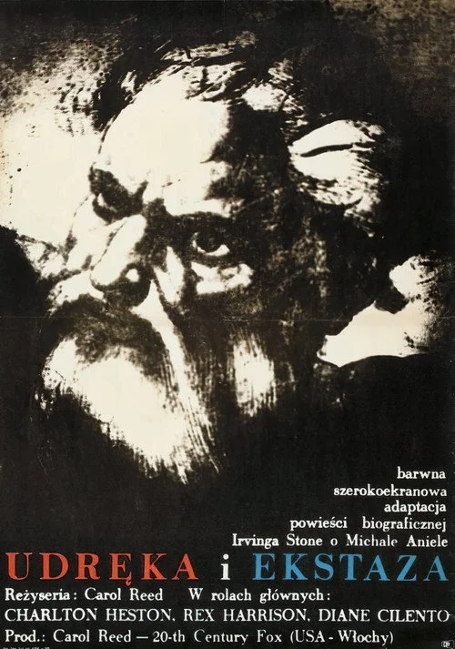 Plakat: Udręka i ekstaza