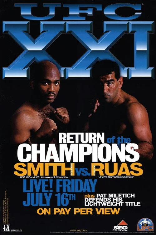 Plakat: UFC 21: Return Of The Champions
