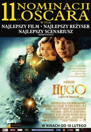 Plakat: Hugo i jego wynalazek