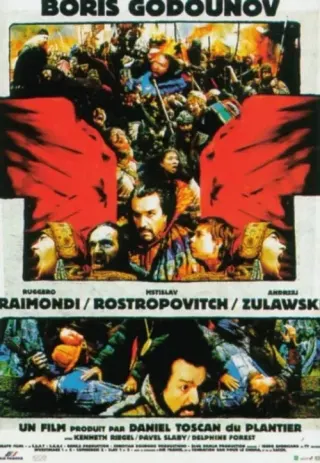 Plakat: Borys Godunow