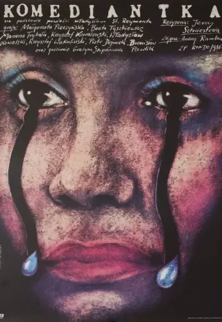 Plakat: Komediantka