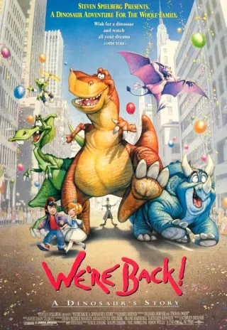 Plakat: Opowieść o dinozaurach
