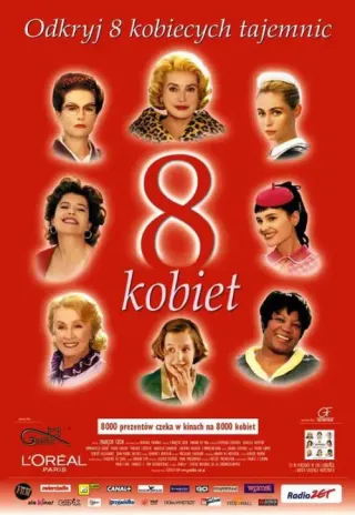 Plakat: 8 kobiet