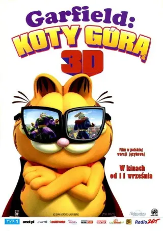 Plakat: Garfield: Koty górą
