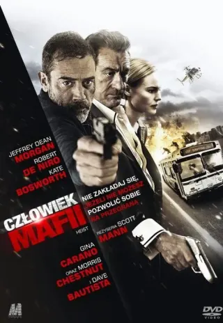 Plakat: Człowiek mafii