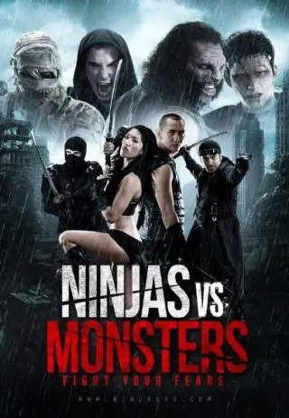 Plakat: Ninjas vs. Monsters