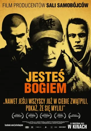 Plakat: Jesteś Bogiem