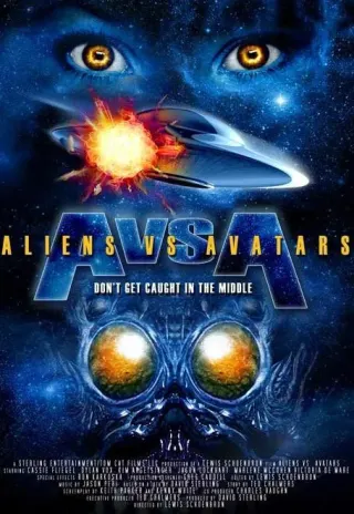 Plakat: Aliens vs. Avatars
