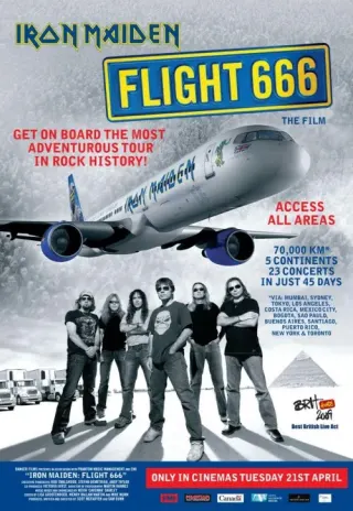 Plakat: Iron Maiden: Flight 666