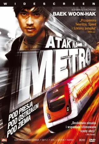 Plakat: Atak na metro
