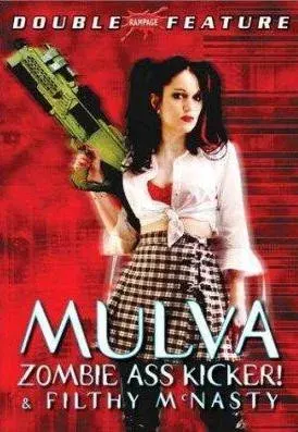 Plakat: Mulva: Zombie Ass Kicker!