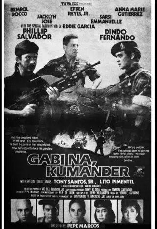 Plakat: Gabi na, kumander