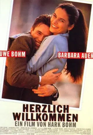 Plakat: Herzlich willkommen