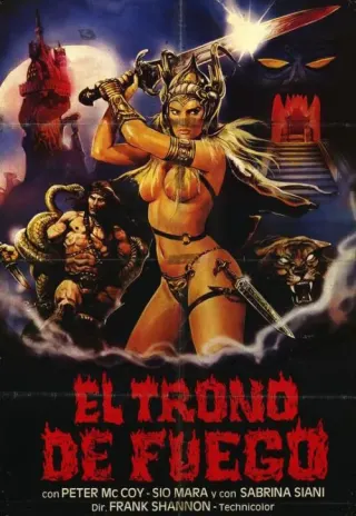 Plakat: Il trono di fuoco
