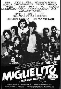 Plakat: Miguelito: Batang rebelde