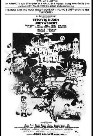 Plakat: Ready!... Aim!... Fire!...
