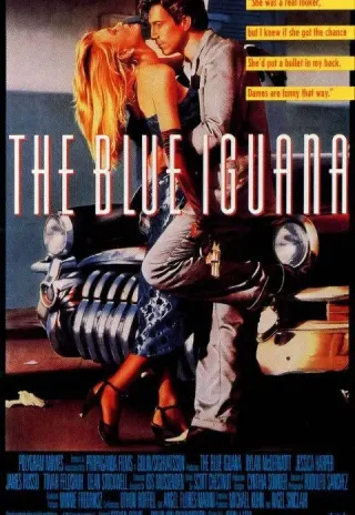 Plakat: The Blue Iguana