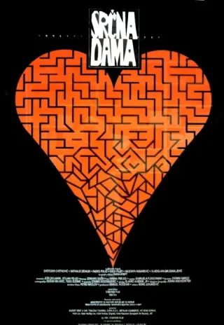 Plakat: Srčna dama