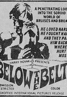 Plakat: Below the Belt
