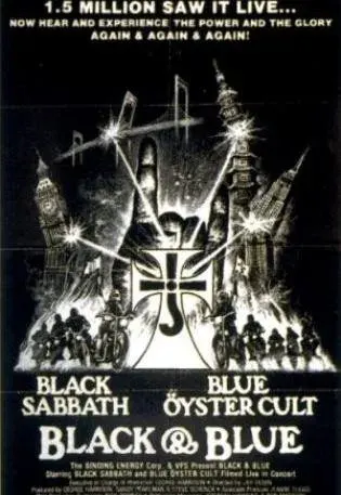 Plakat: Black and Blue