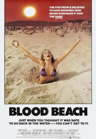 Plakat: Blood Beach