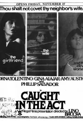 Plakat: Caught in the Act
