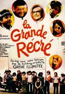 Plakat: La grande récré